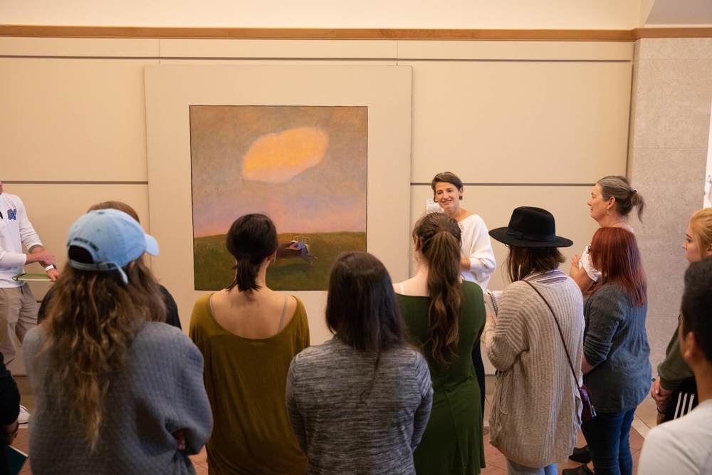 Visual thinking workshop connects art, health professions for students